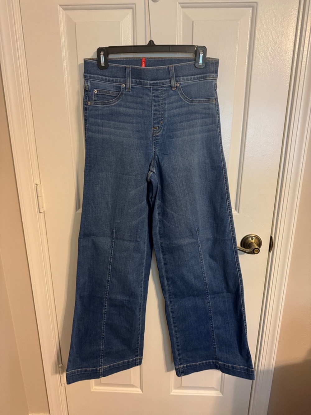 Spanx Wide Leg Blue Jeans - Picture 2 of 4